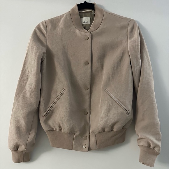 Aritzia Wilfred Poussin Bomber Jacket - Picture 8 of 10